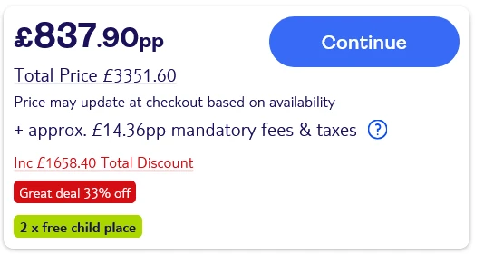 2 free child places holidays verification