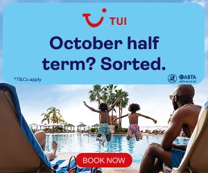 TUI October Half Term Free Child Places