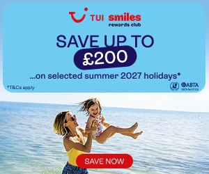 TUI Smiles Rewards - Save up to an Extra £200
